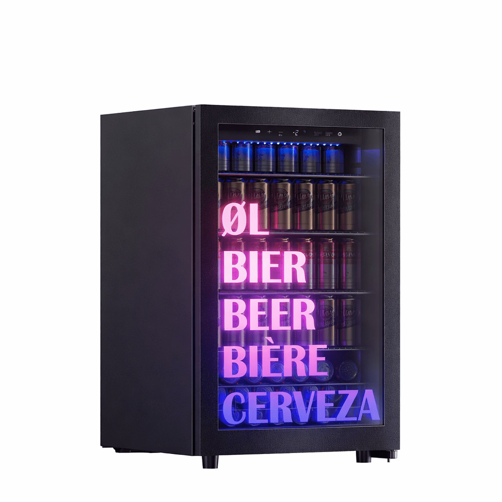 Cave à Bière LED Silencieuse – Frigo 24 Canettes pour Chambre & Gaming - Le Petit Frigo
