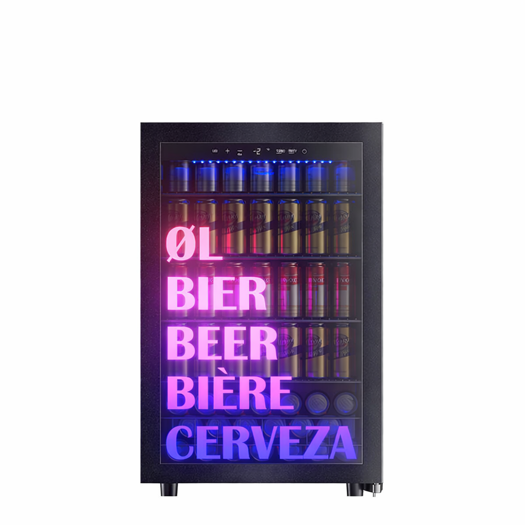 Cave à Bière LED Silencieuse – Frigo 24 Canettes pour Chambre & Gaming - Le Petit Frigo