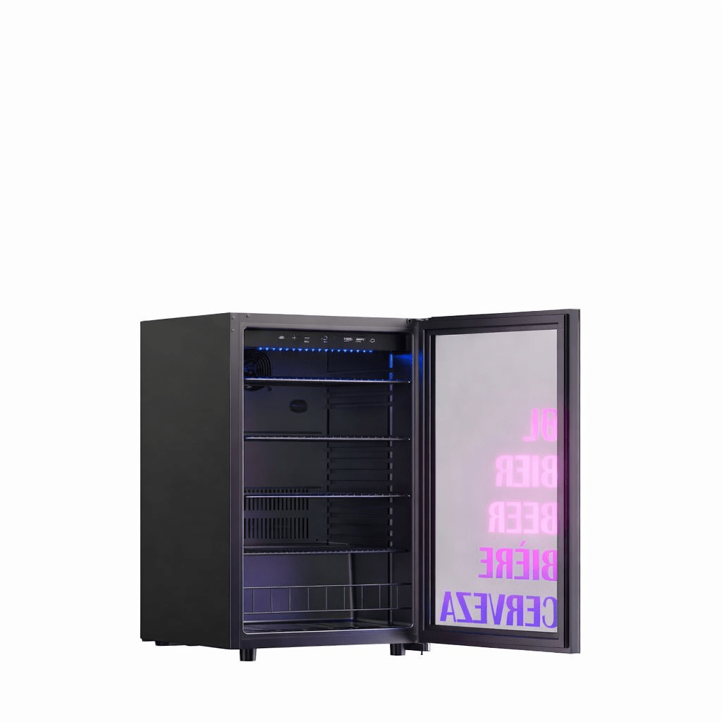 Cave à Bière LED Silencieuse – Frigo 24 Canettes pour Chambre & Gaming - Le Petit Frigo