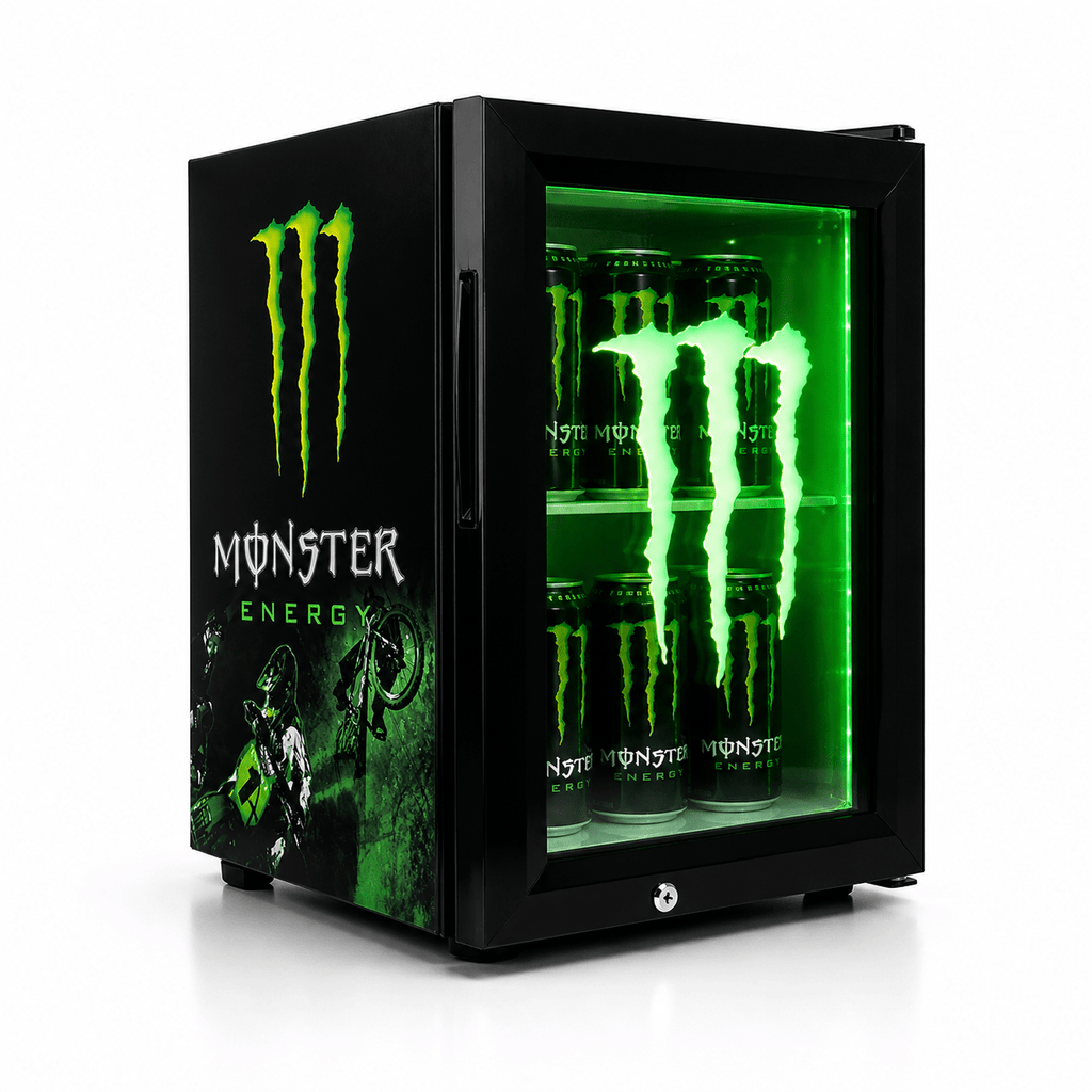 Mini Frigo Monster Silencieux pour Chambre et Bureau Gaming - Le Petit Frigo