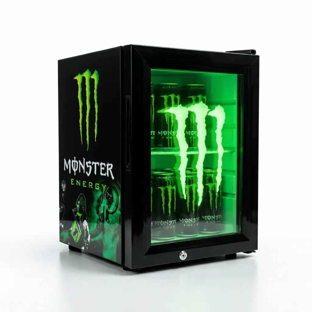 Mini Frigo Monster Silencieux pour Chambre et Bureau Gaming - Le Petit Frigo