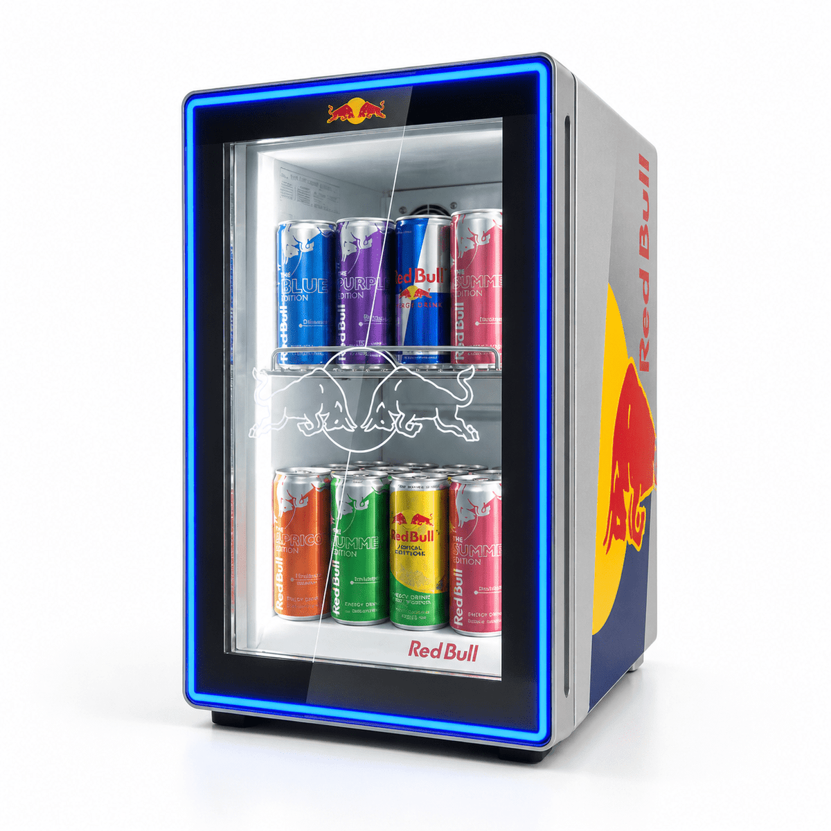Mini Frigo Red Bull 24 Canettes pour Chambre et Bureau Gaming - Le Petit Frigo