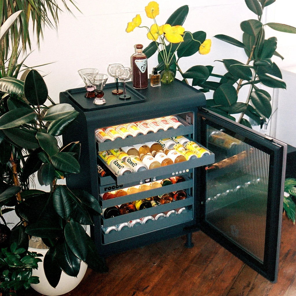 Mini Frigo Rocco Noir – Design Intelligent - Le Petit Frigo