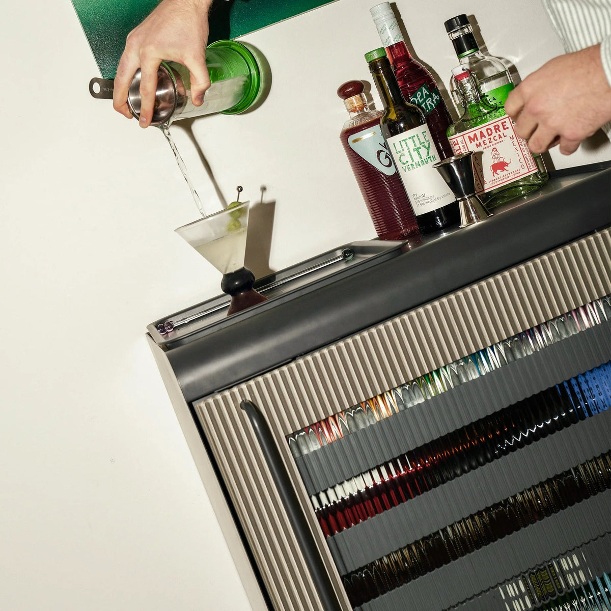 Mini Frigo Rocco Noir – Design Intelligent - Le Petit Frigo