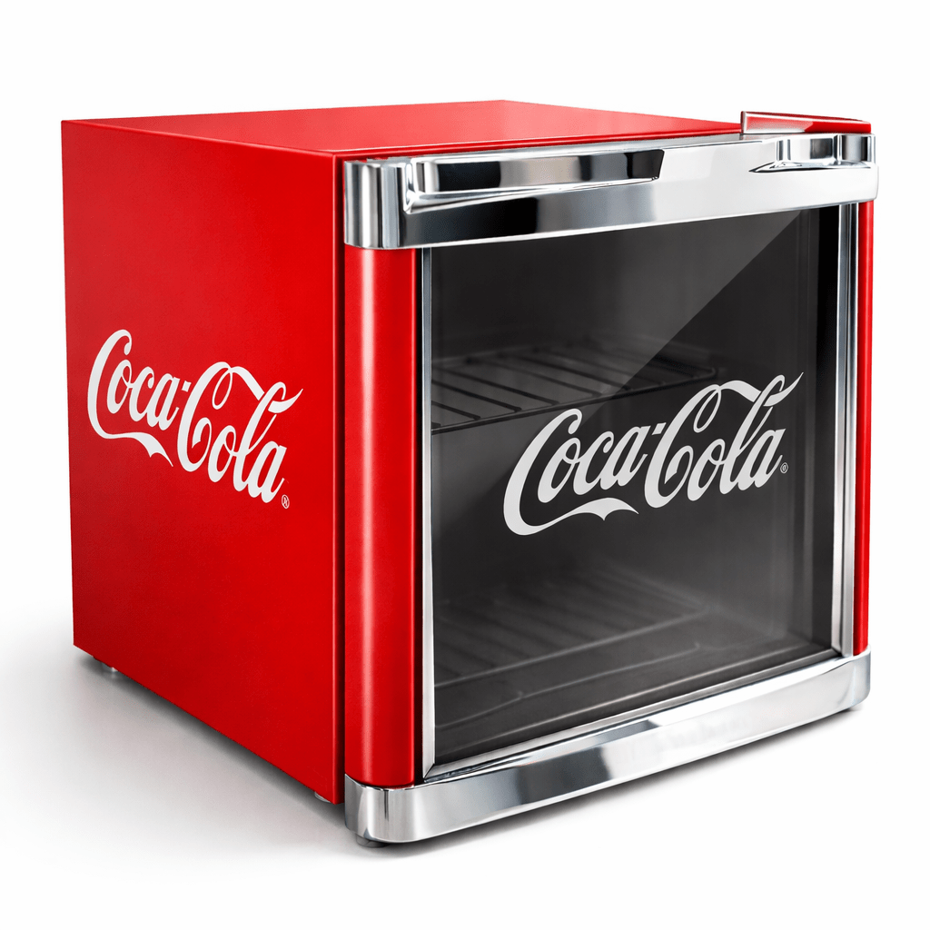 Mini Frigo Style Coca - Cola Vintage Rouge – Frigo Compact Boissons - Le Petit Frigo